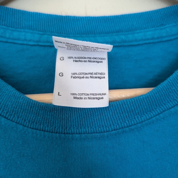 VINTAGE Blue Alien Tee - Picture 2 of 3